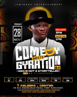 Comedy Meets Gyration 2.0