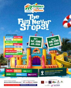 Bubbles and Slides Tropicana - The Fun Never Stops