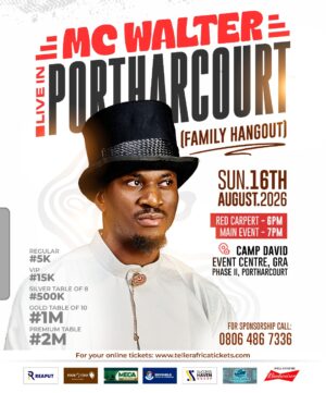 Mc Walter Live In Port Harcourt - Family Hangout