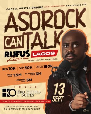 AsoRock Can Talk | Rufus Live In Lagos