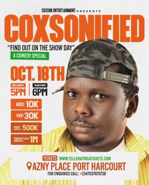 Coxsonified - Find Out On The Show Day