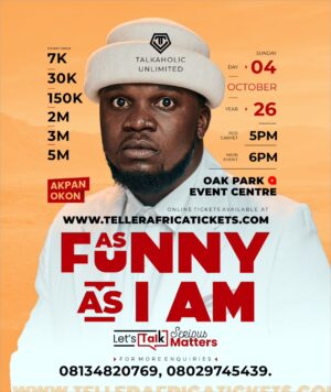 Akpan Okon - As Funny As I am - Lets Talk Serious Matters