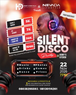 Silent Disco Party With Henry`s Kicthen